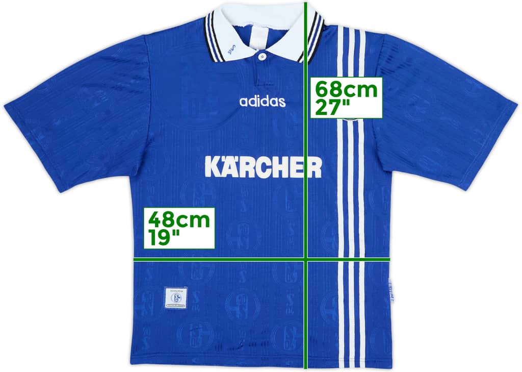 1996-97 Schalke Home Shirt - 9/10 - (S)
