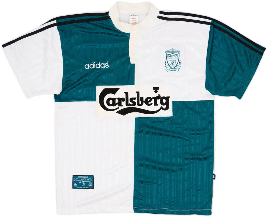 1995-96 Liverpool Away Shirt - 8/10 - (L)