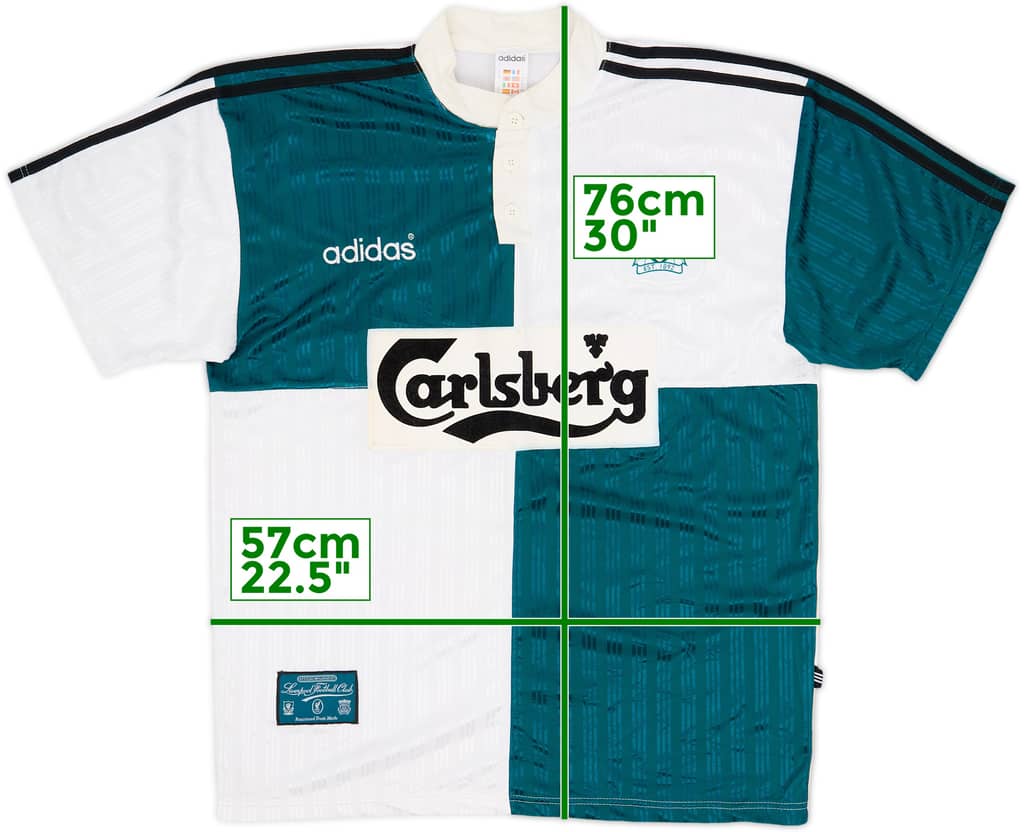 1995-96 Liverpool Away Shirt - 8/10 - (L)