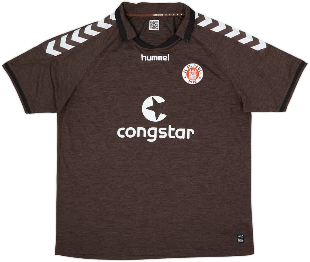 2014-15 St Pauli Home Shirt - 9/10 - (XXL)