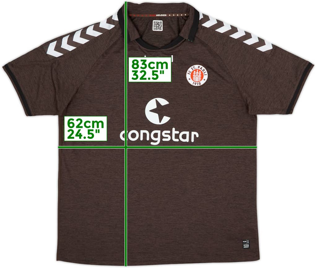 2014-15 St Pauli Home Shirt - 9/10 - (XXL)