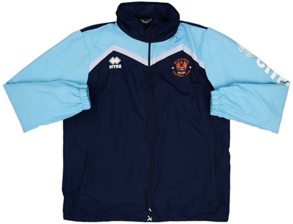 2016-17 Blackpool Errea Hooded Rain Jacket - 5/10 - (XL)