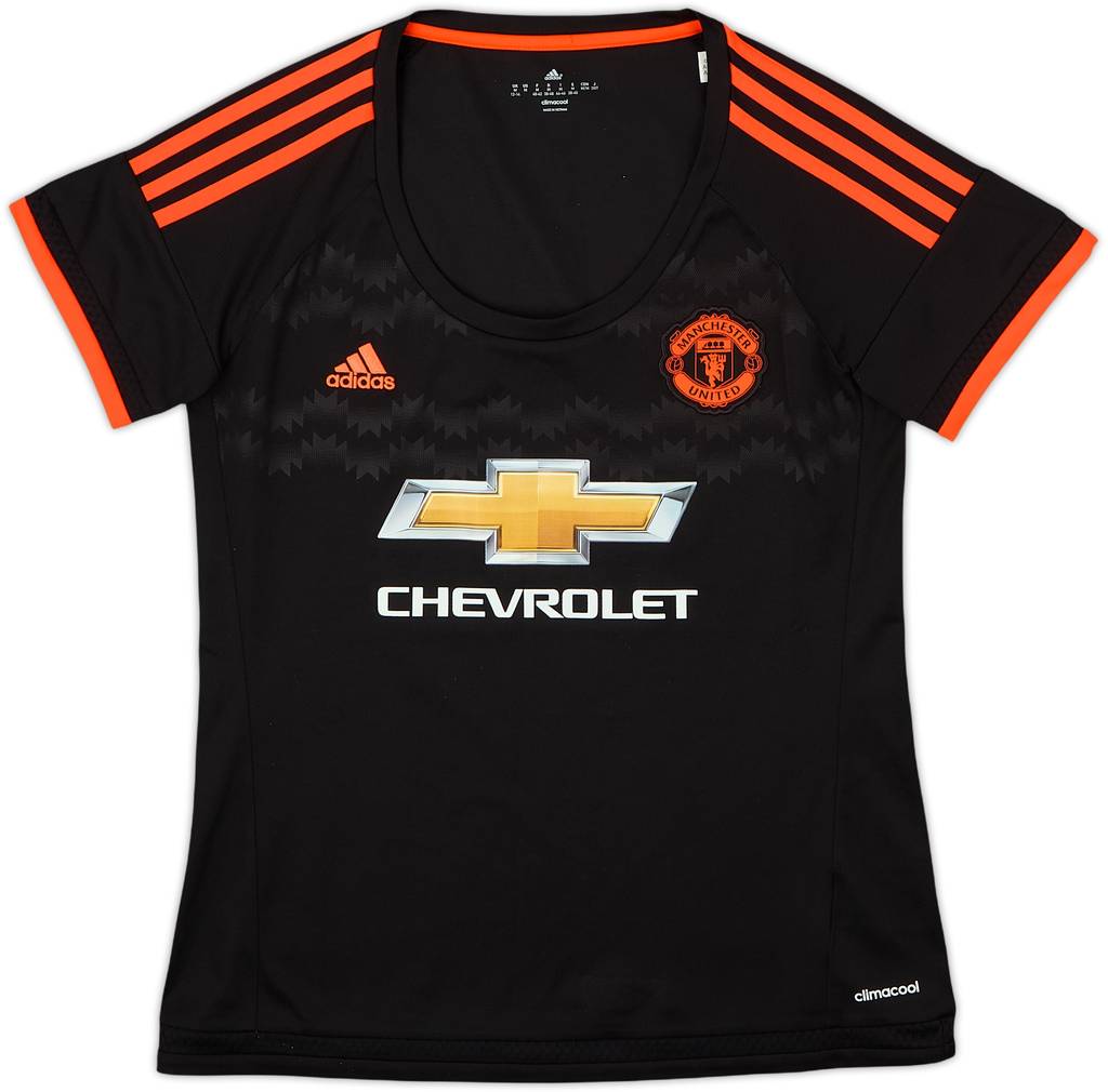 2015-16 Manchester United Third Shirt - 9/10 - (Women's M)
