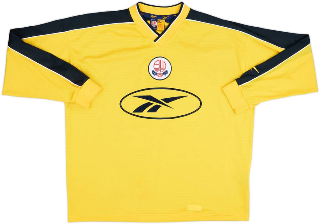 1998-00 Bolton Away L/S Shirt - 7/10 - (XL)