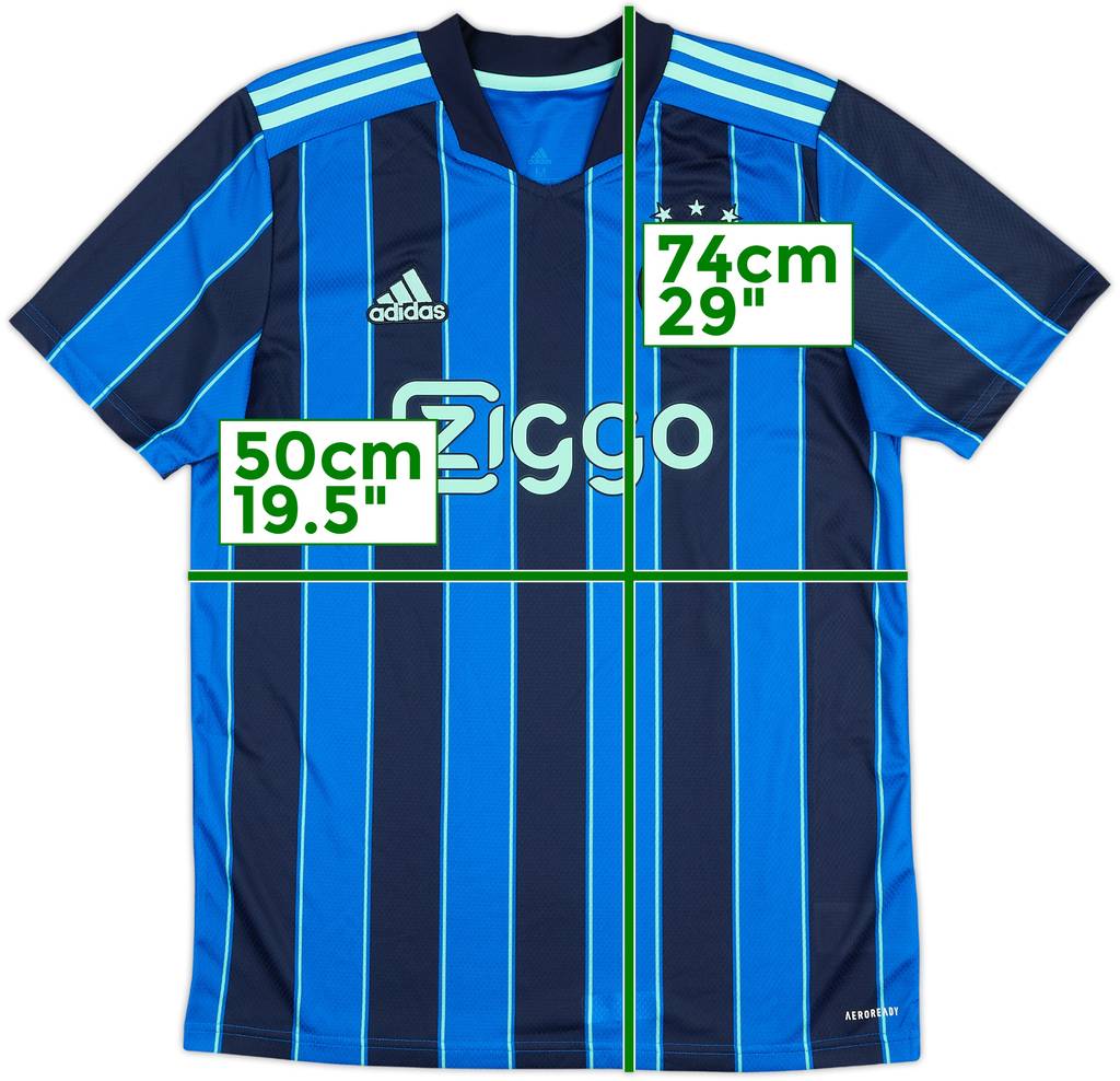 2021-22 Ajax Away Shirt - 10/10 - (M)