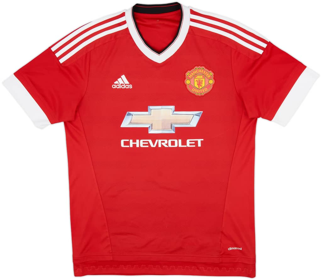 2015-16 Manchester United Home Shirt - 5/10 - (L)