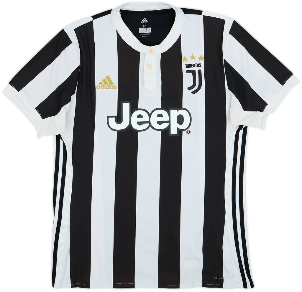 2017-18 Juventus Home Shirt - 5/10 - (M)