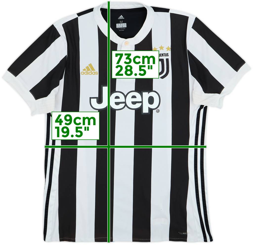 2017-18 Juventus Home Shirt - 5/10 - (M)