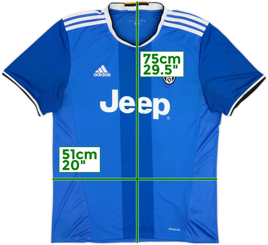 2016-17 Juventus Away Shirt - 6/10 - (L)