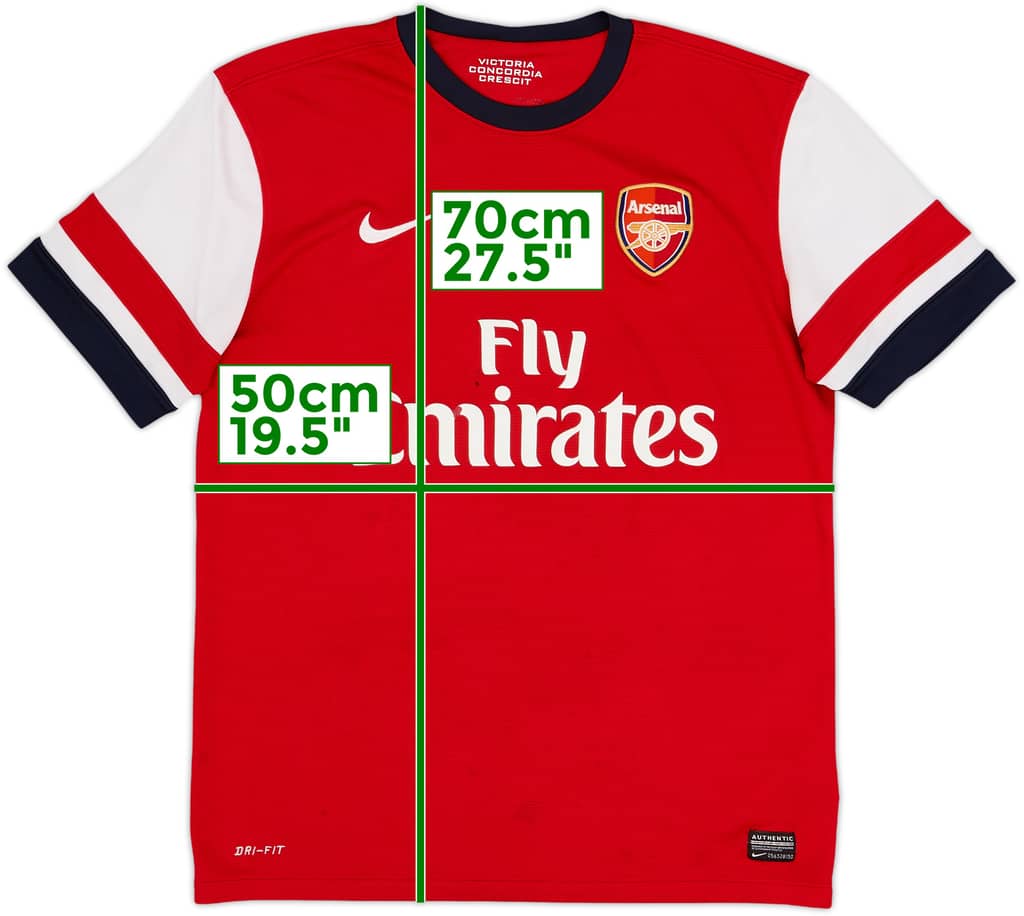 2012-14 Arsenal Home Shirt - 5/10 - (M)
