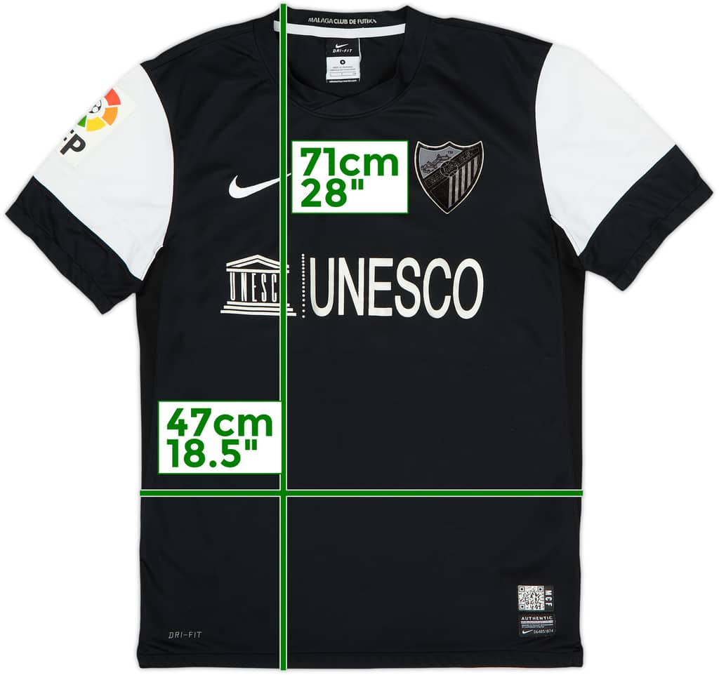 2012-13 Malaga Away Shirt - 6/10 - (S)
