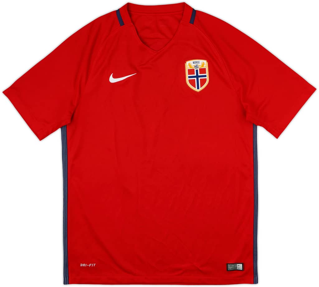 Camiseta de local de Norway 2016-18 - 7/10 - (M)