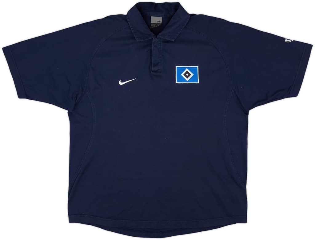 2002-03 Hamburg Nike Polo Shirt - 9/10 - (M)