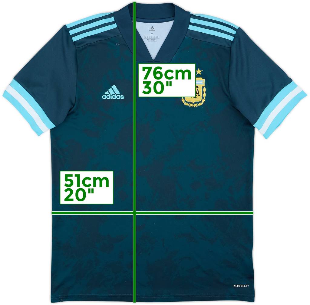 2020-22 Argentina Away Shirt - 8/10 - (M)