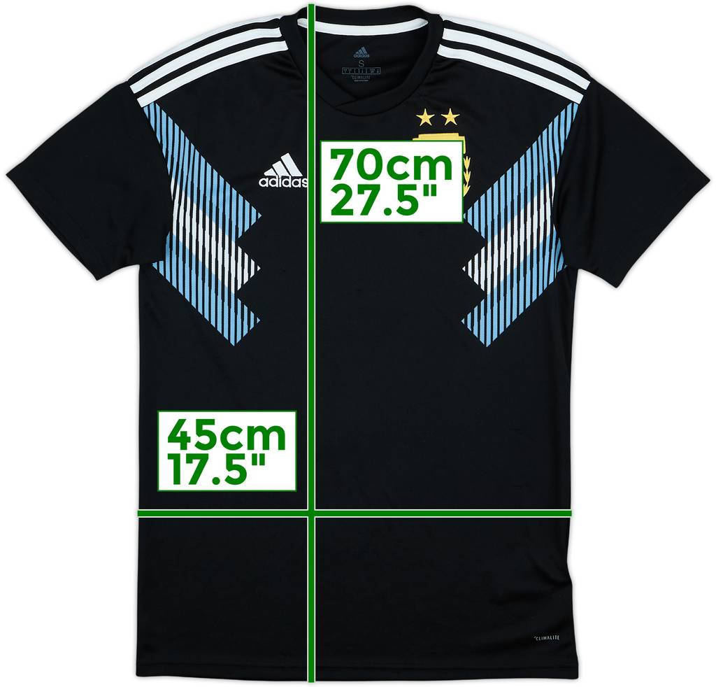 2018-19 Argentina Away Shirt - 8/10 - (S)