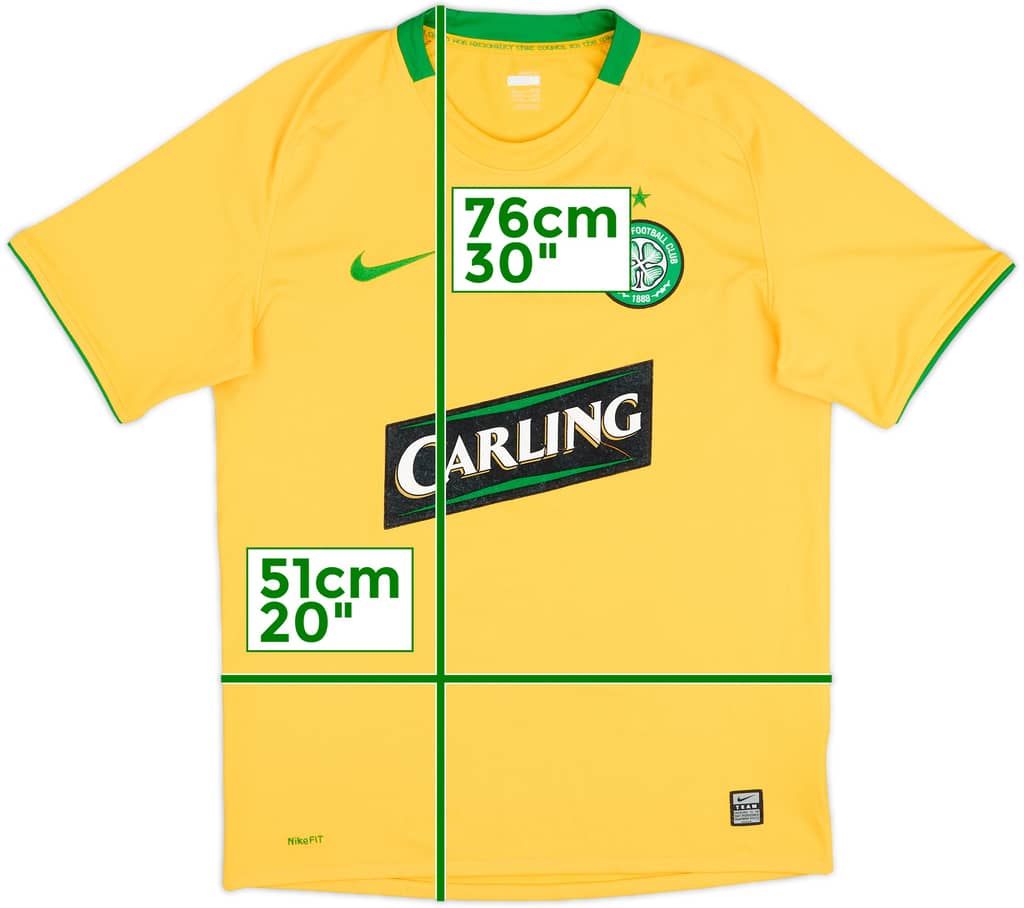 2008-09 Celtic Away Shirt - 5/10 - (M)