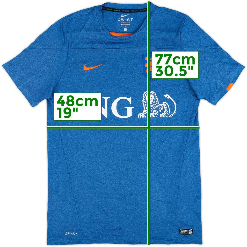 2014-15 Netherlands Nike Training Shirt - 10/10 - (L)