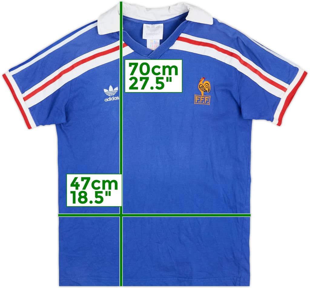 1985-90 France Home Shirt - 9/10 - (L)