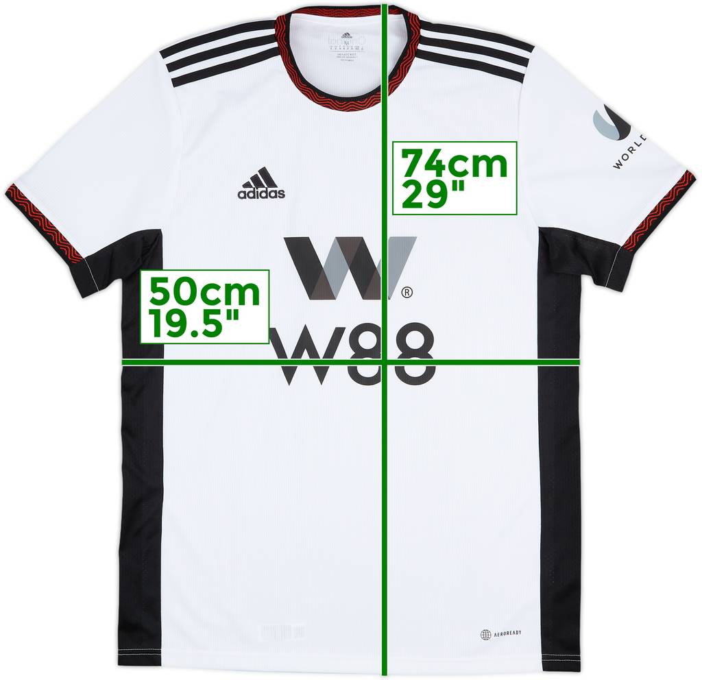 2022-23 Fulham Home Shirt - 9/10 - (M)