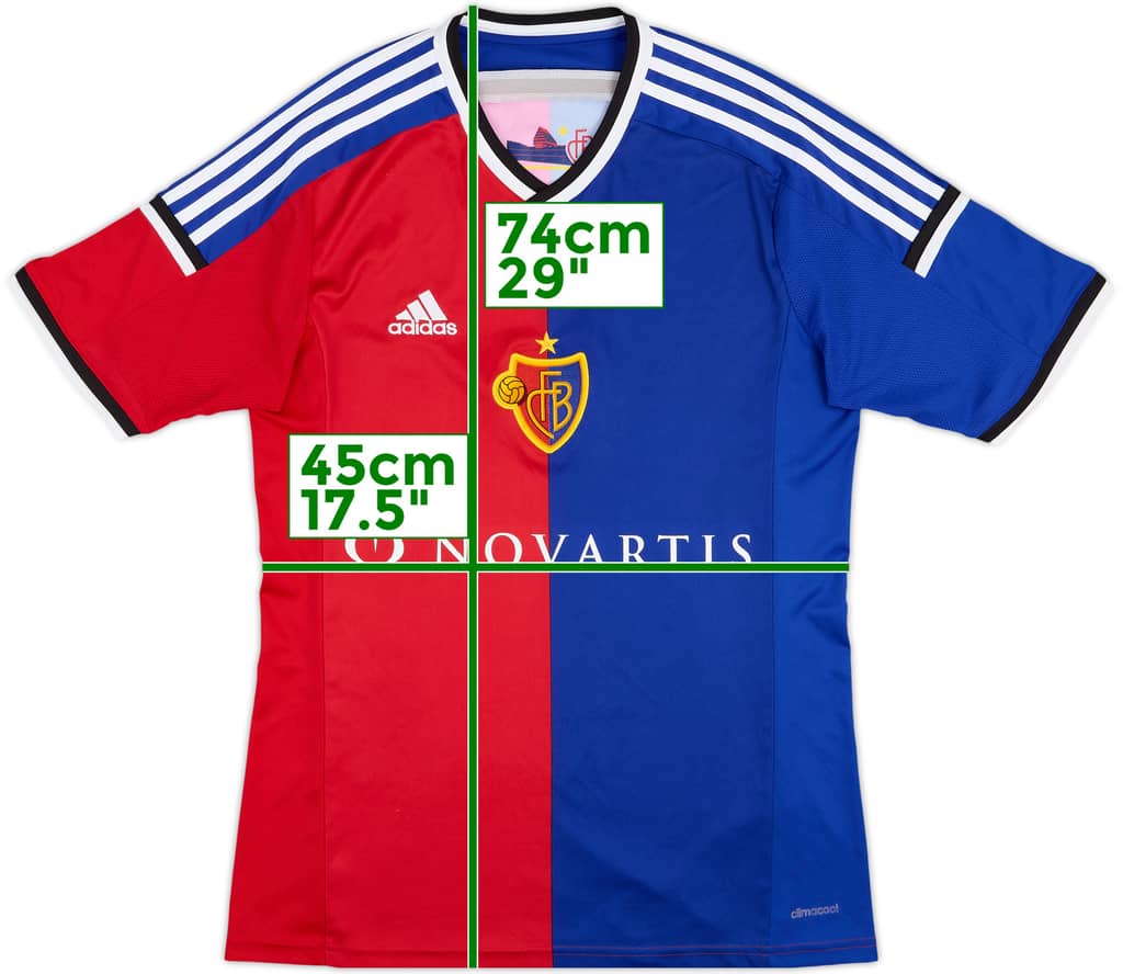 2014-15 FC Basel Home Shirt - 6/10 - (M)