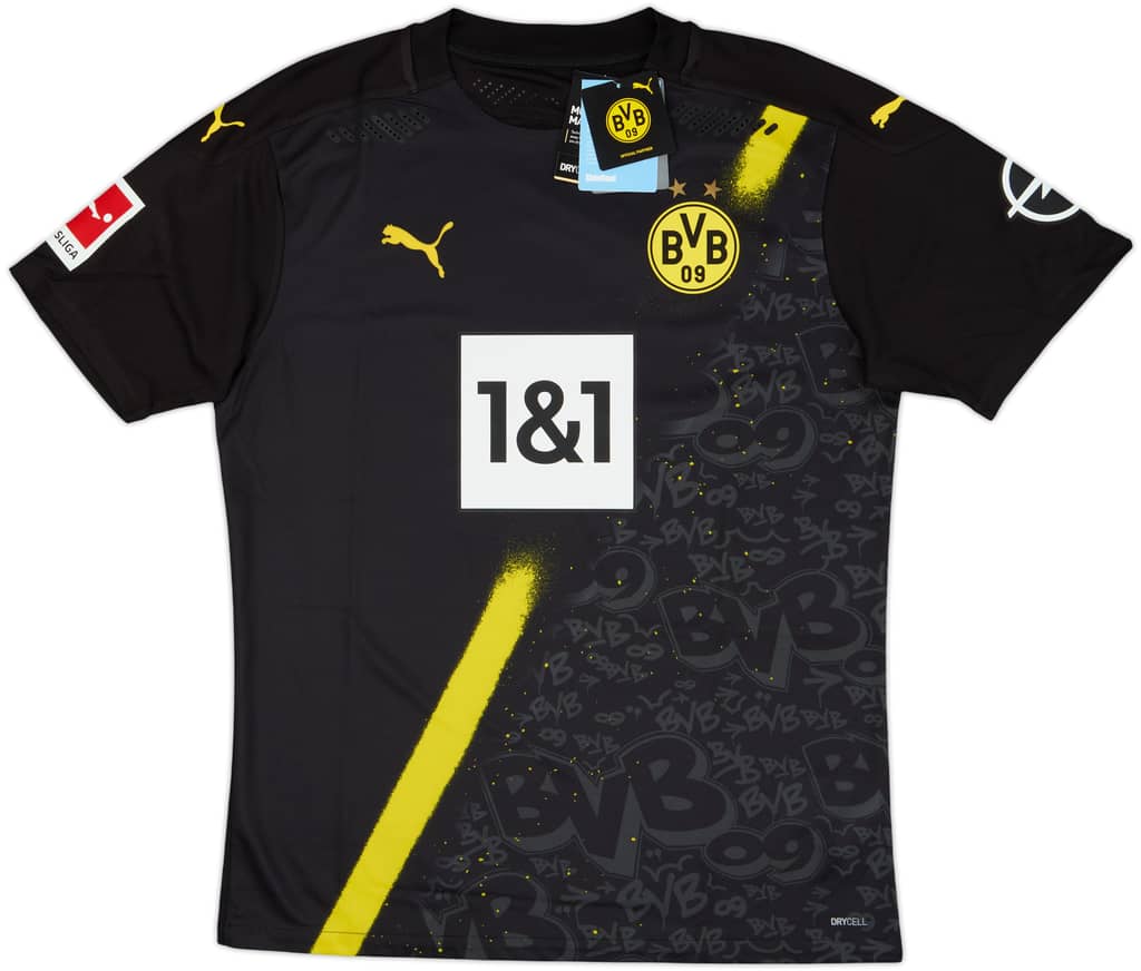 2020-21 Borussia Dortmund Authentic Away Shirt (L)