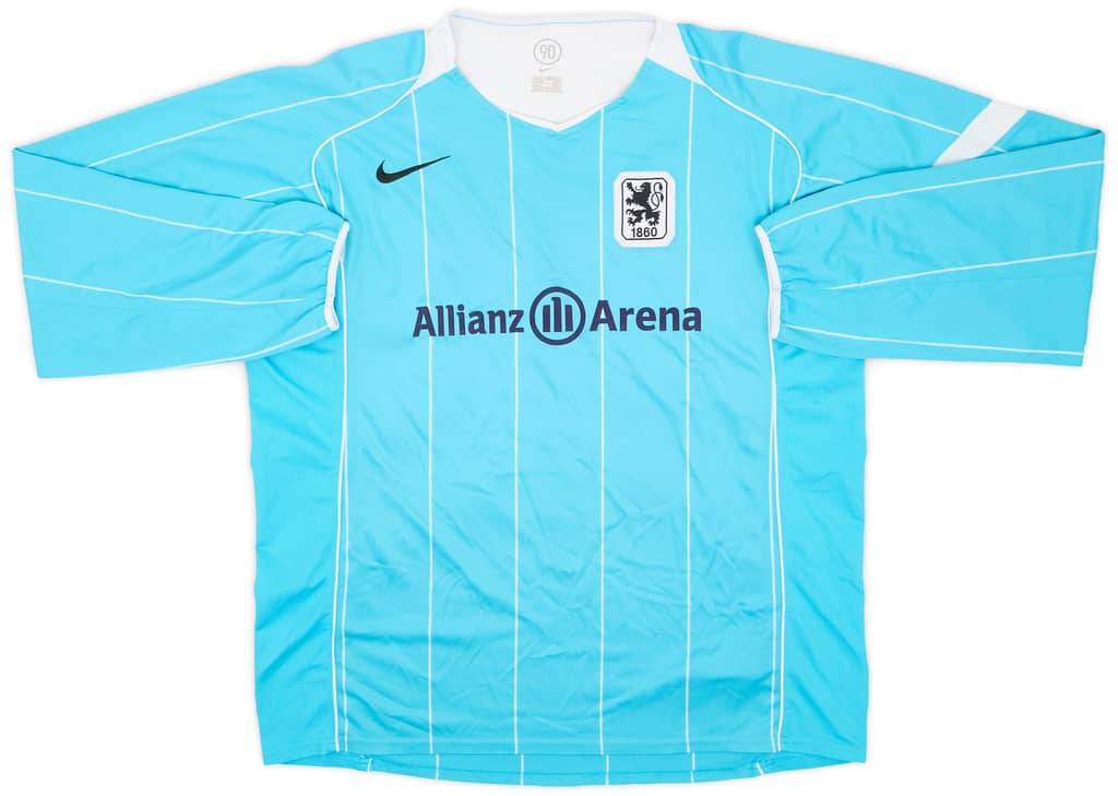 2004-05 1860 Munich Match Issue Home L/S Shirt #2