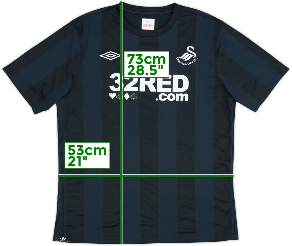 2010-11 Swansea Away Shirt - 6/10 - (L)