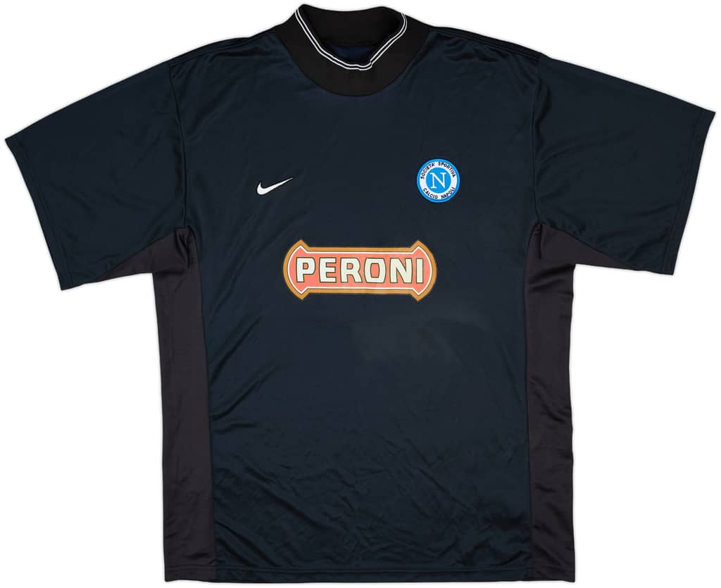 1999-00 Napoli GK S/S Shirt - 8/10 - (L)