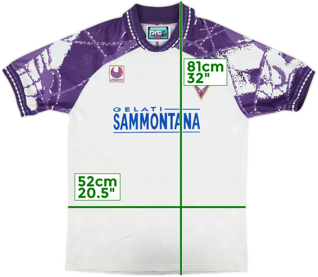 1994-95 Fiorentina Away Shirt - 8/10 - (L)