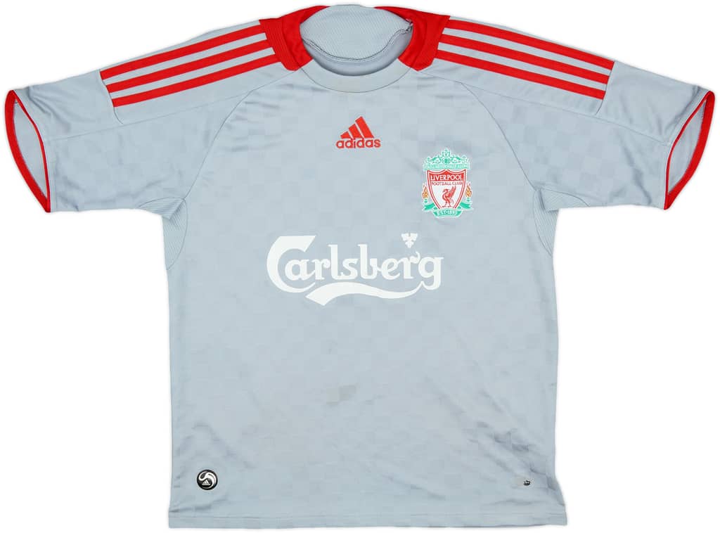 2008-09 Liverpool Away Shirt Torres #9 - 8/10 - (XL.Boys)