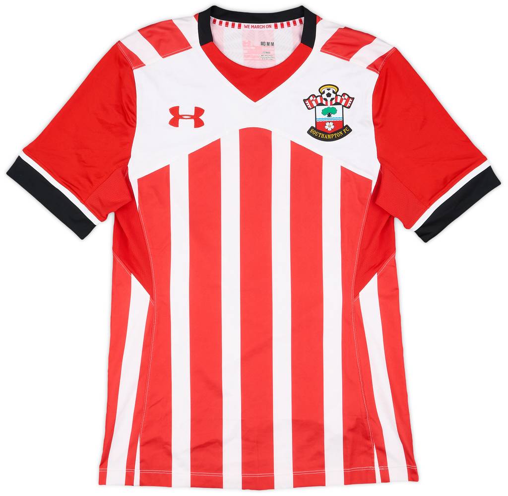 2016-17 Southampton Home Shirt Virgil #17 - 9/10 - (M)