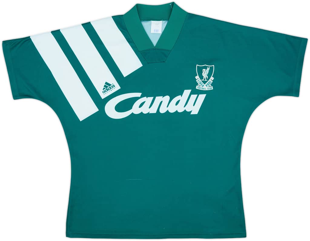 1991-92 Liverpool Away Shirt - 8/10 - (M/L)
