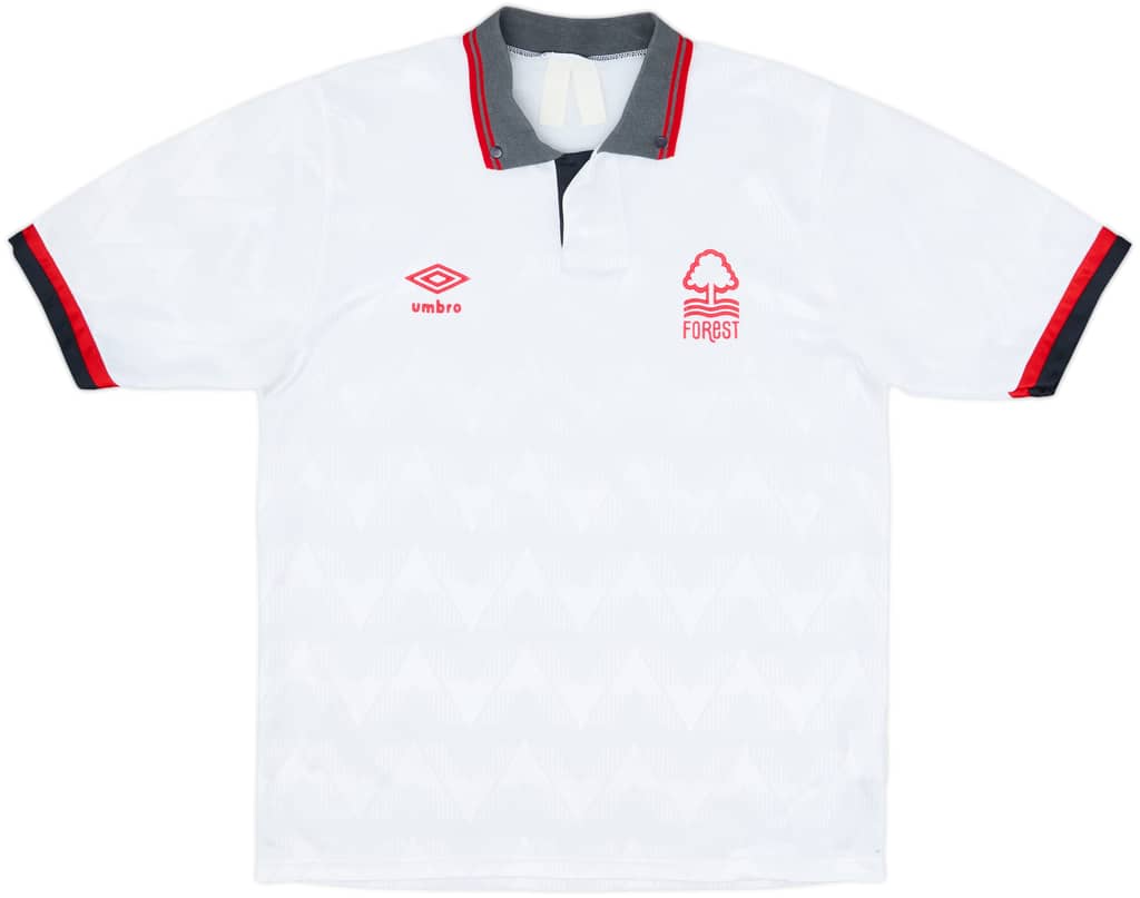 1989-91 Nottingham Forest Away Shirt - 8/10 - (S)