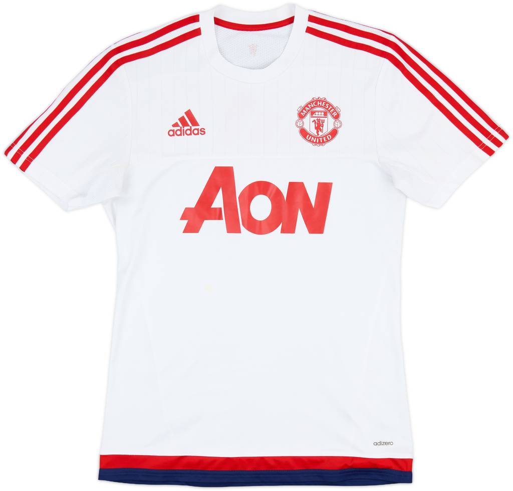 2015-16 Manchester United adizero Training Shirt - 6/10 - (S)