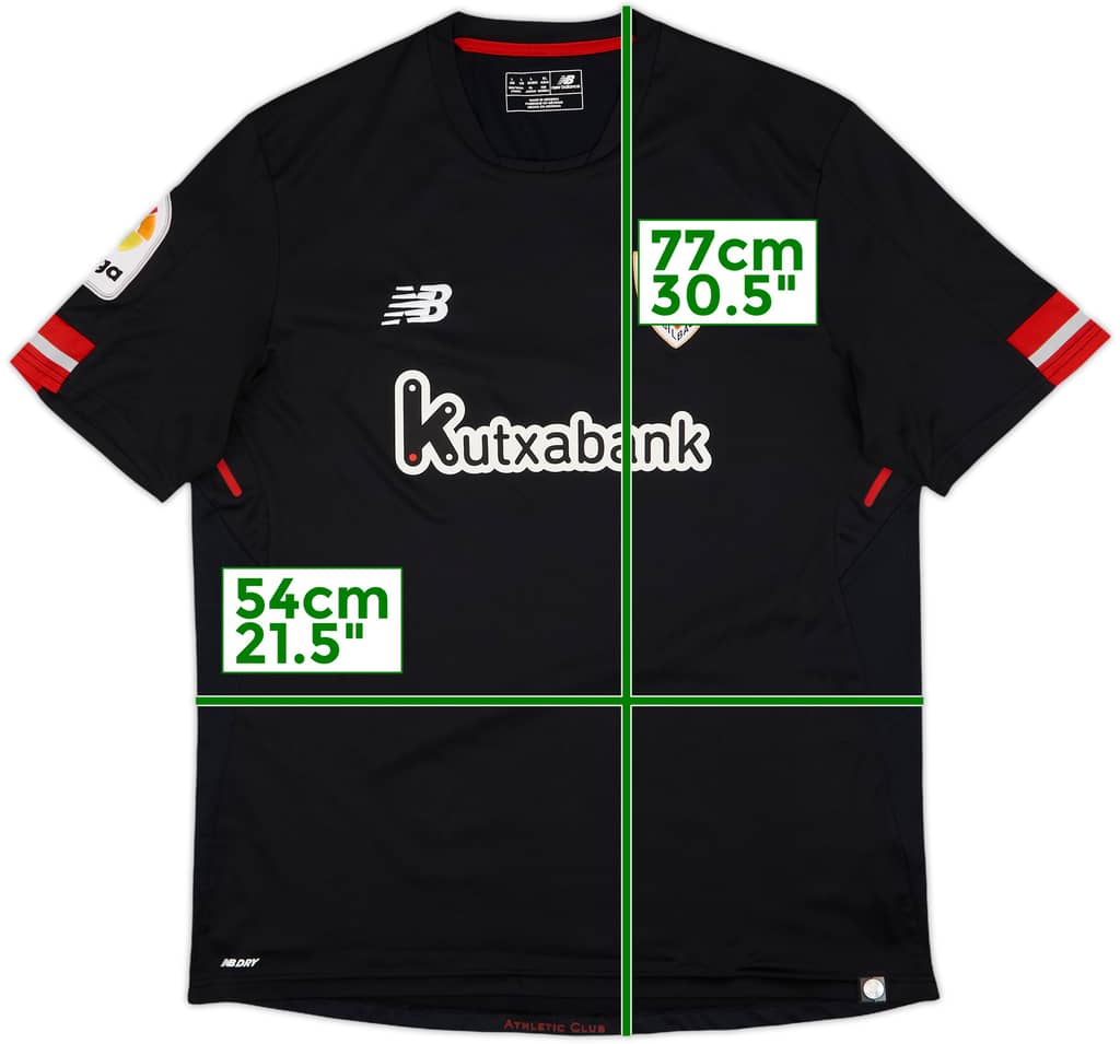 2017-18 Athletic Bilbao Away Shirt - 10/10 - (L)