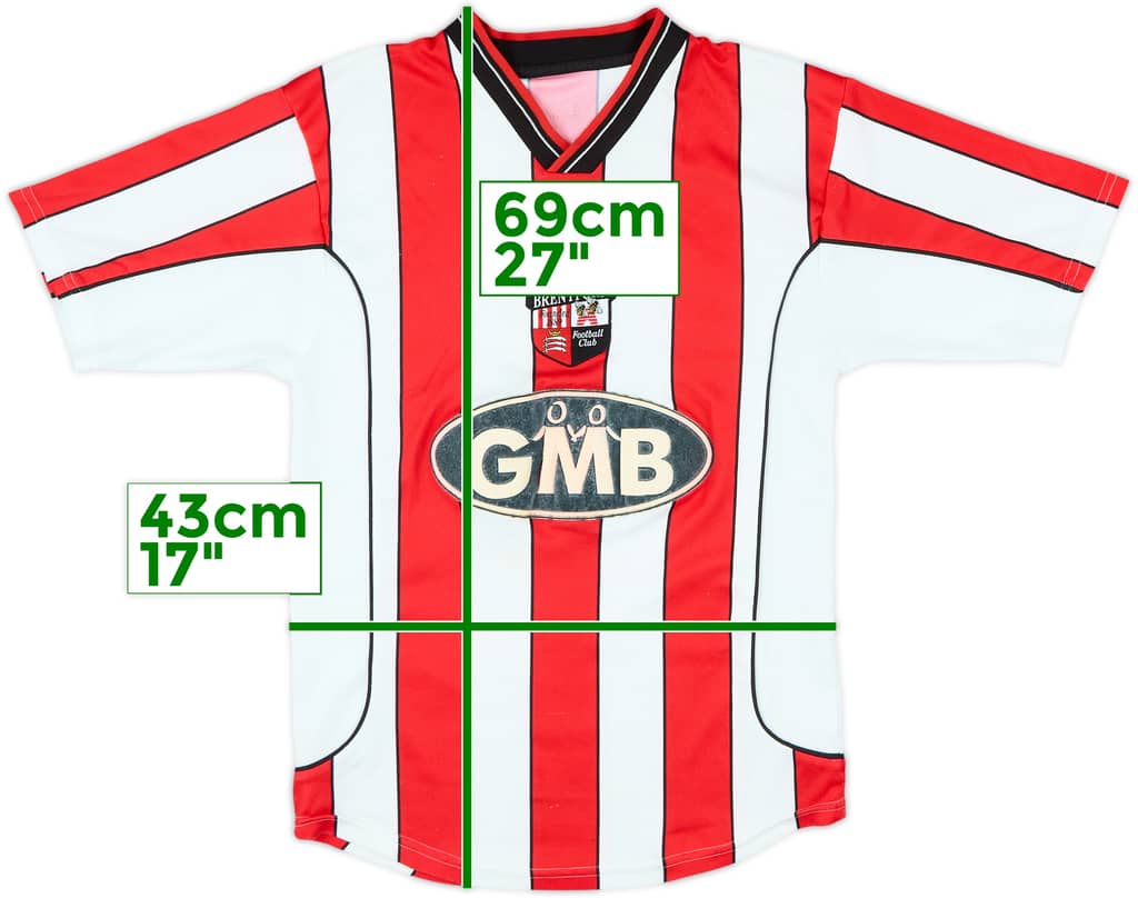 2002-04 Brentford Home Shirt - 6/10 - (S)