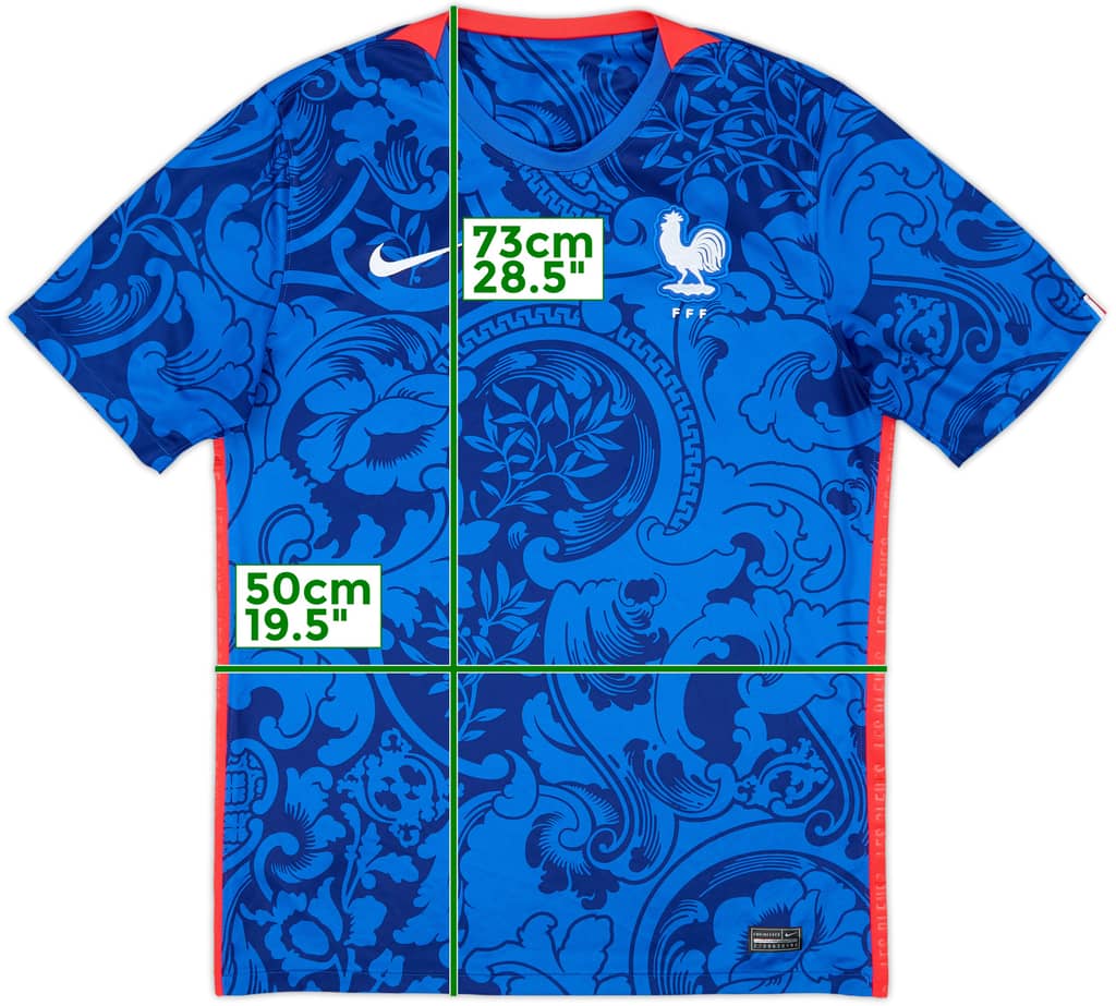 2022-23 France Women Home Shirt - 10/10 - (Men's M)