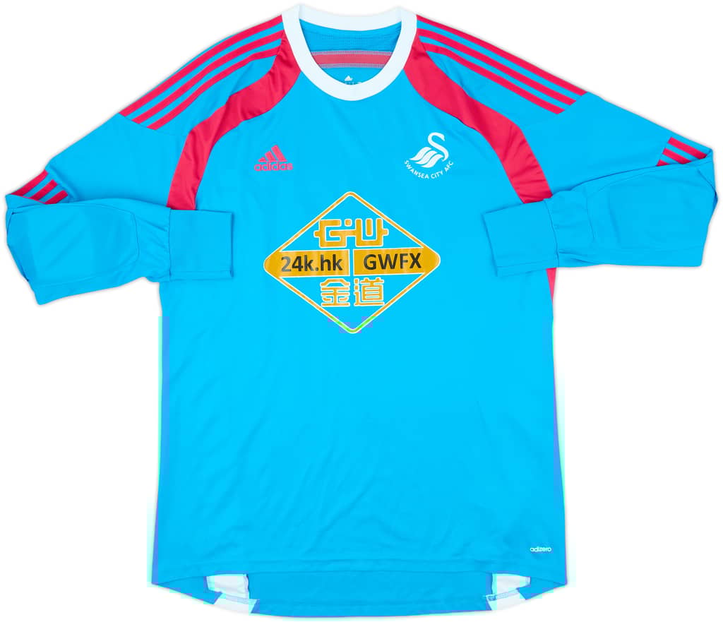 2014-15 Swansea GK Shirt - 8/10 - (XL)