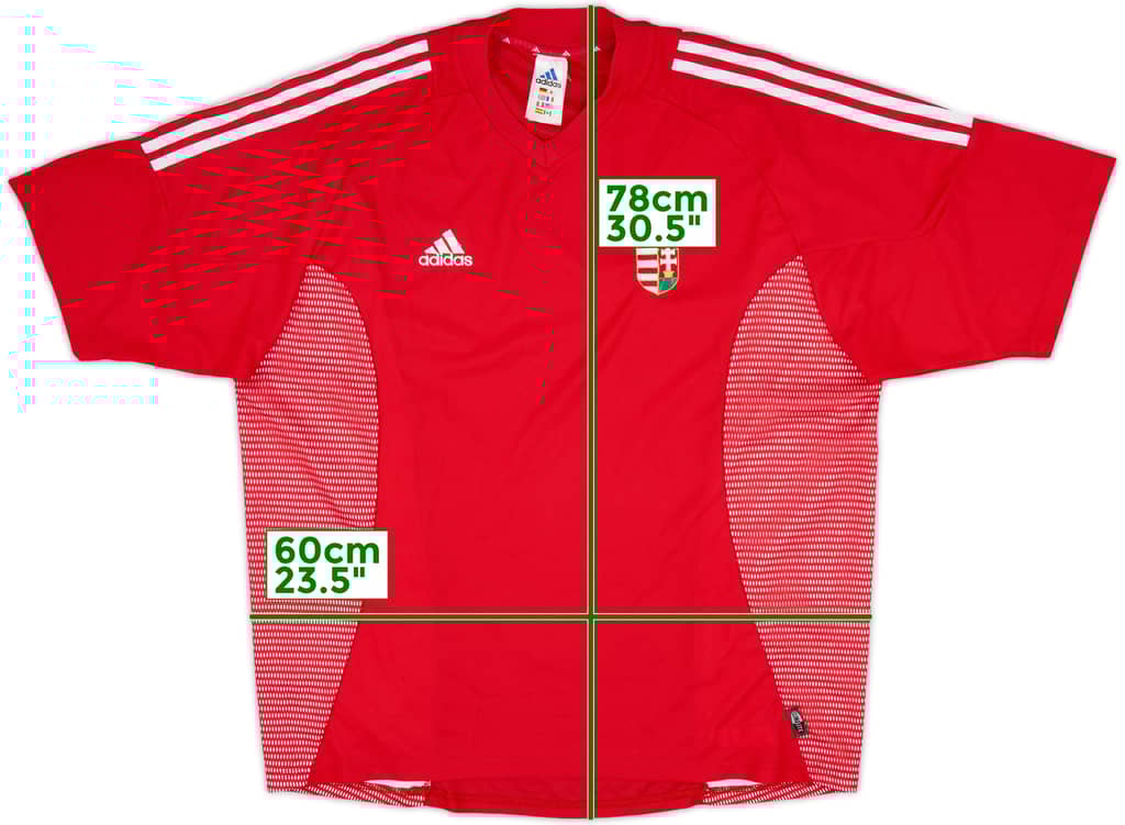 2002 Hungary Home Shirt - 8/10 - (XL)
