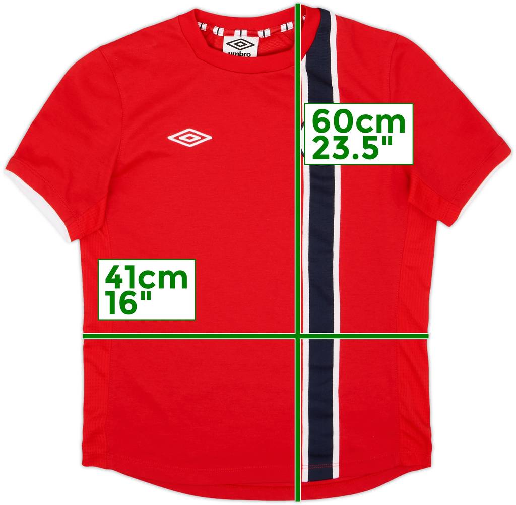 2012-13 Norway Home Shirt - 8/10 - (L.Boys)