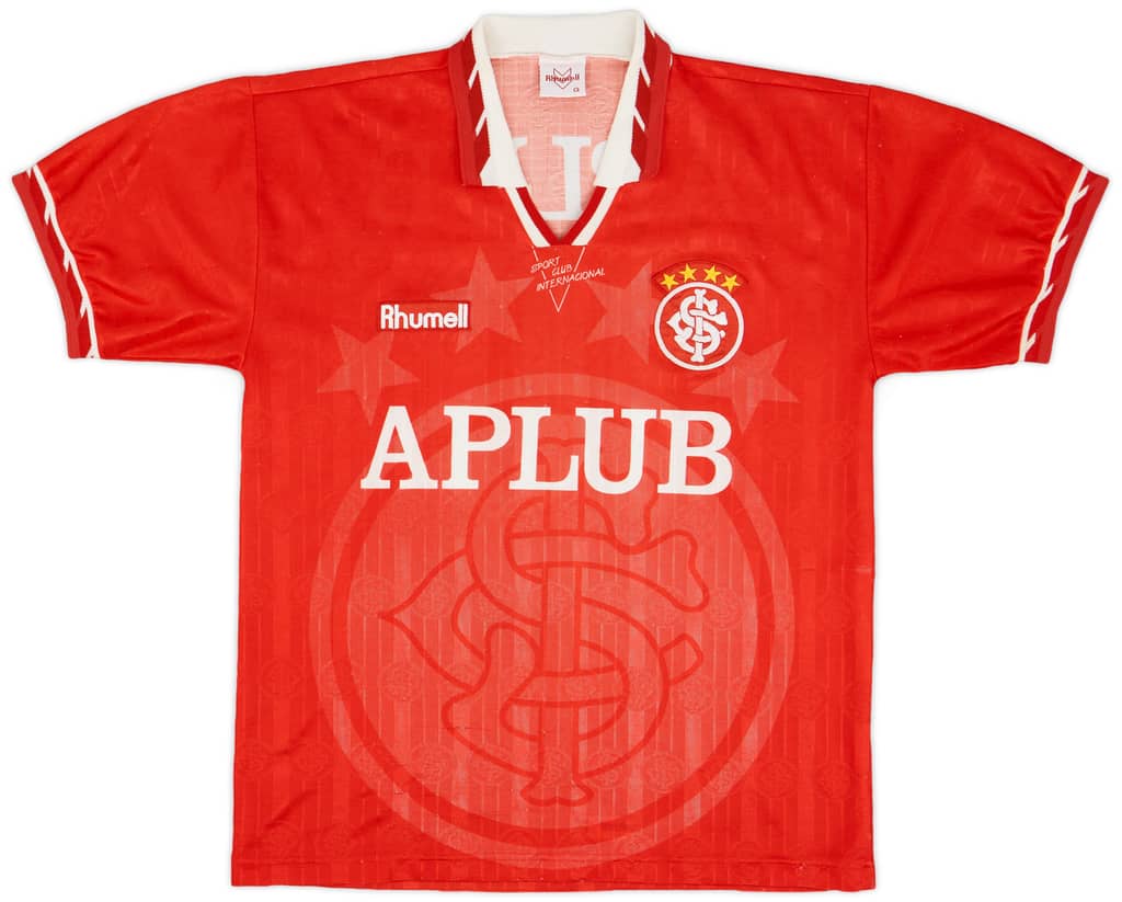 1996 Internacional Home Shirt #10 - 9/10 - (L)