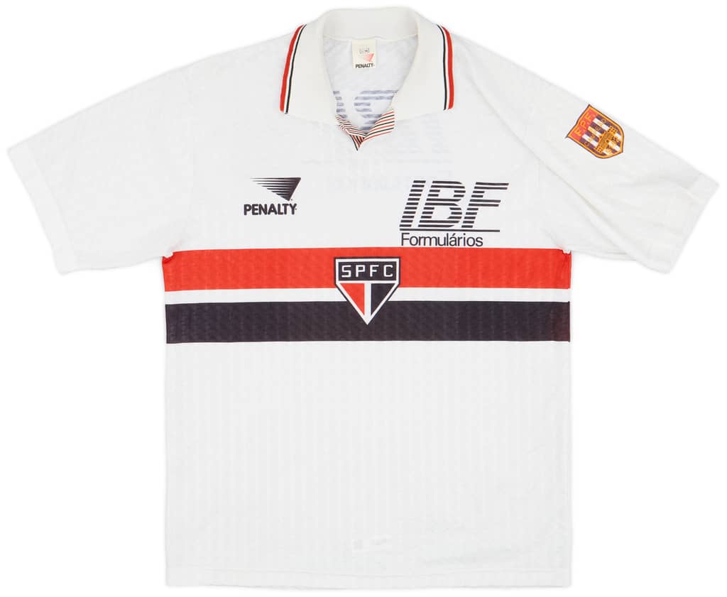 1992 Sao Paulo Home Shirt - 9/10 - (L)