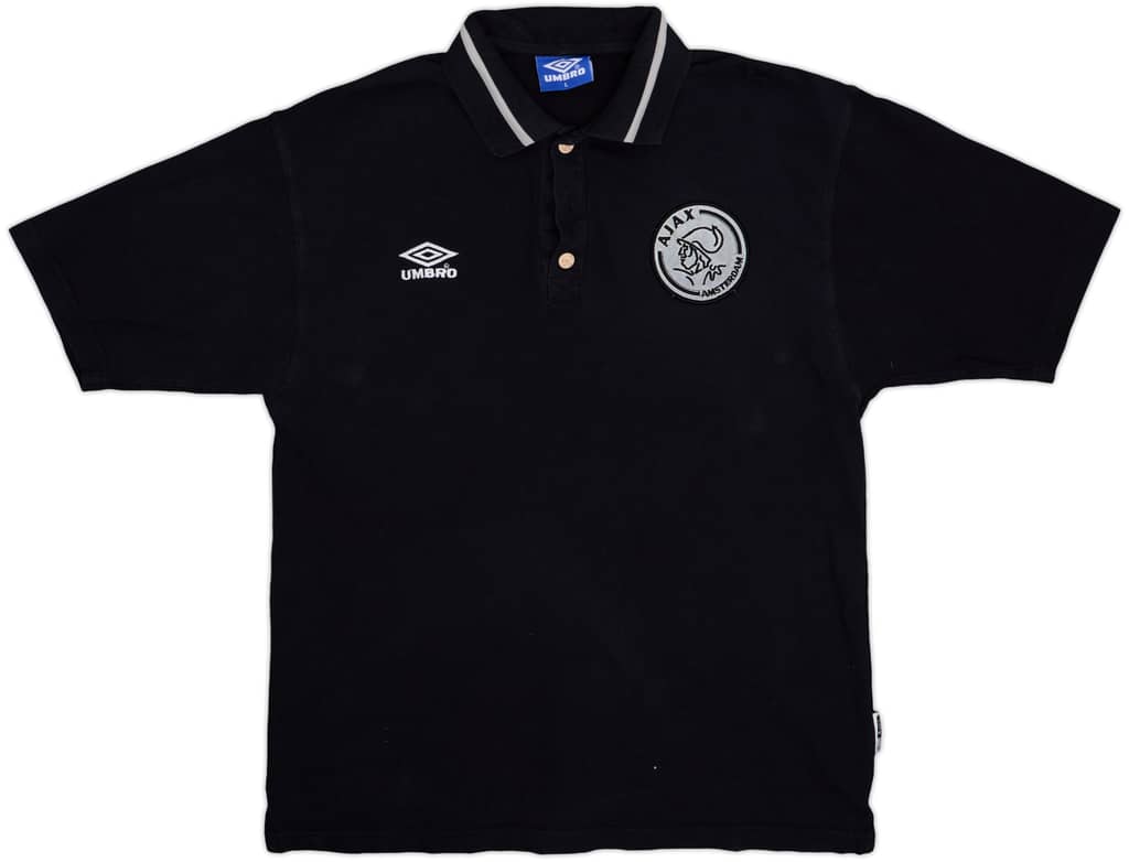1998-99 Ajax Umbro Polo Shirt - 8/10 - (L)