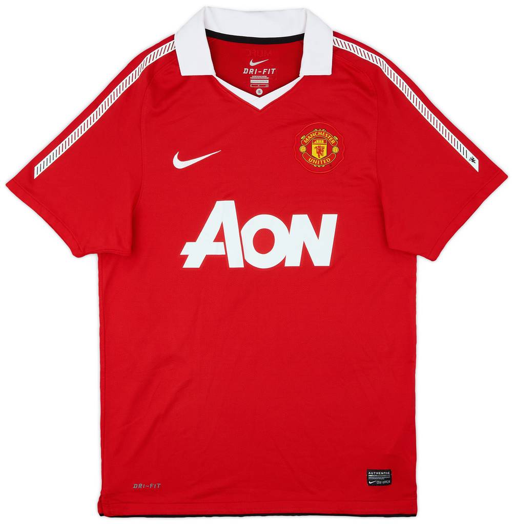 2010-11 Manchester United Home Shirt Rooney #10 - 6/10 - (S)