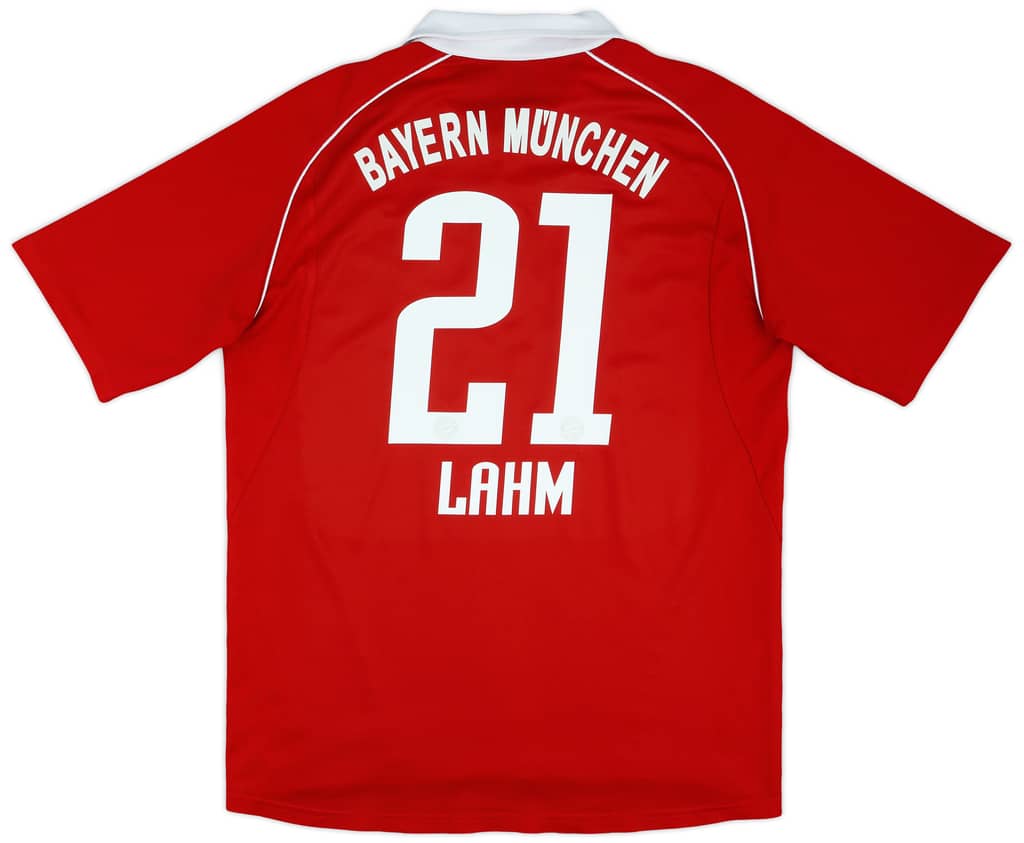 2005-06 Bayern Munich Home Shirt Lahm #21 - 6/10 - (S)