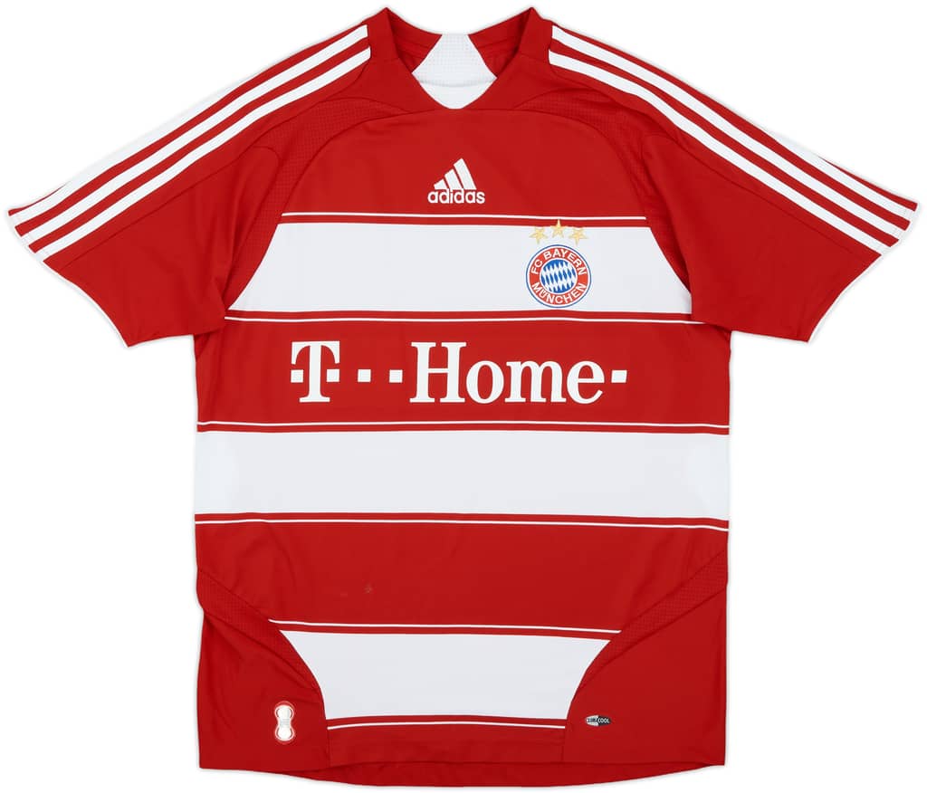 2007-08 Bayern Munich Home Shirt - 8/10 - (XL.Boys)