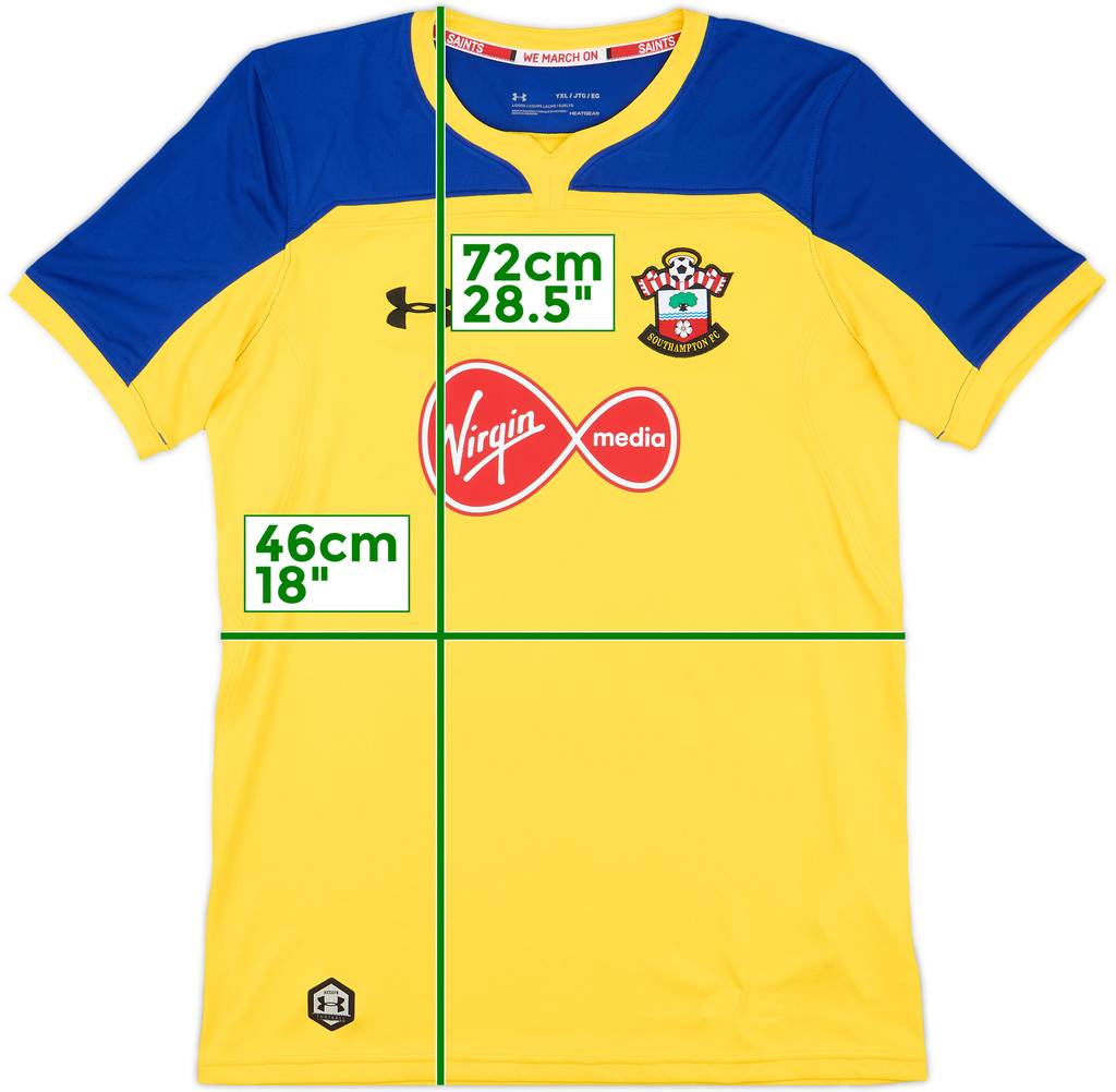 2018-19 Southampton Away Shirt - 9/10 - (XL.Boys)