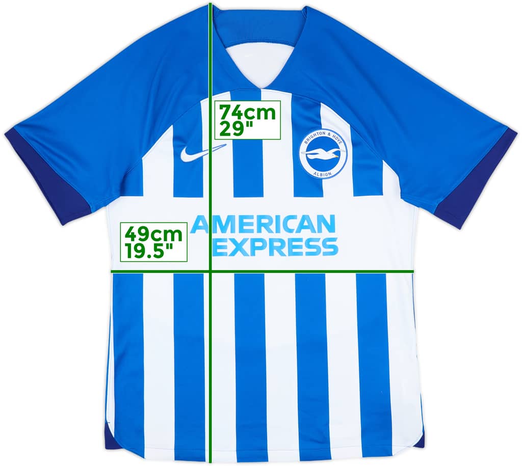 2023-24 Brighton Home Shirt - 8/10 - (M)