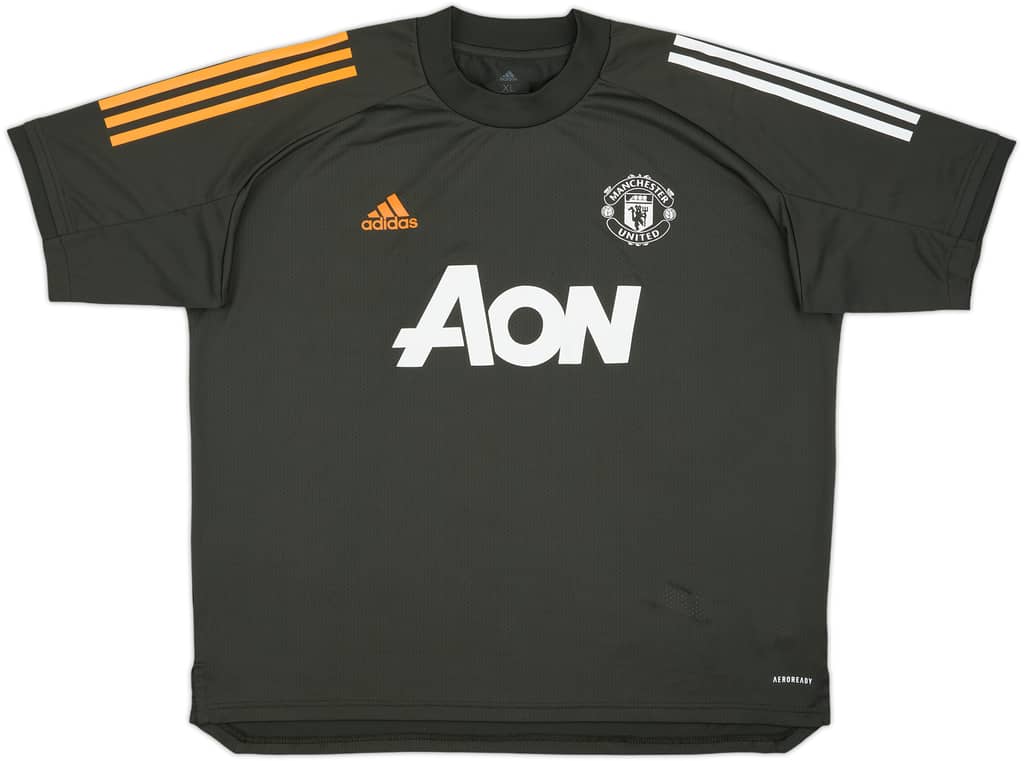 2020-21 Manchester United adidas Training Shirt - 9/10 - (XL)