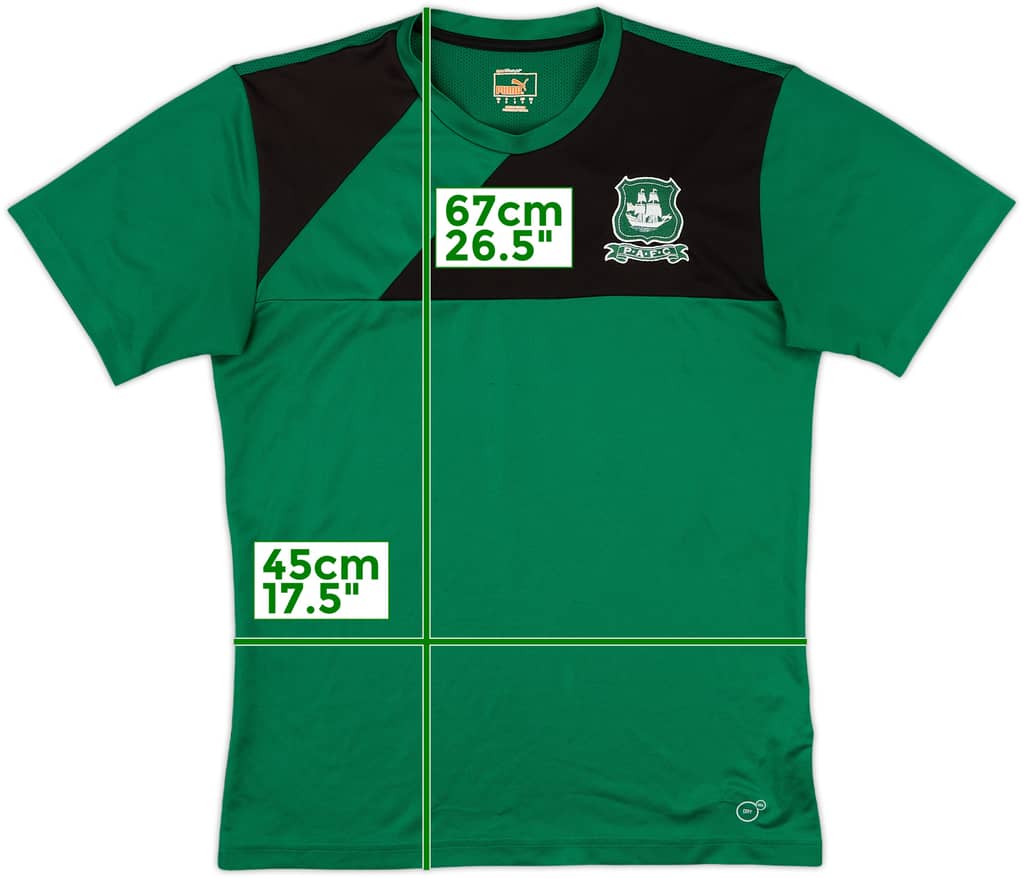 2015-16 Plymouth Puma Training Shirt - 8/10 - (S)